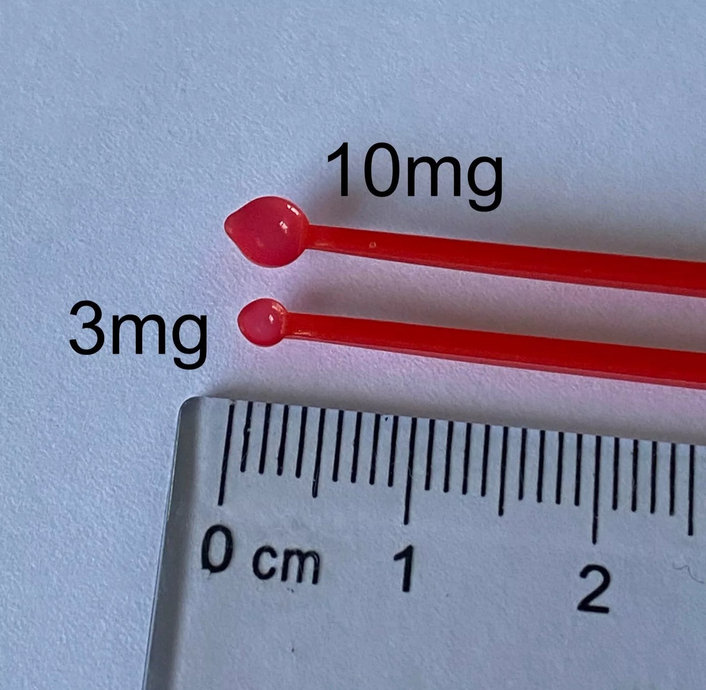 3mg Micro scoop measuring spoon x 5 supplements, pigments, powder nootropics