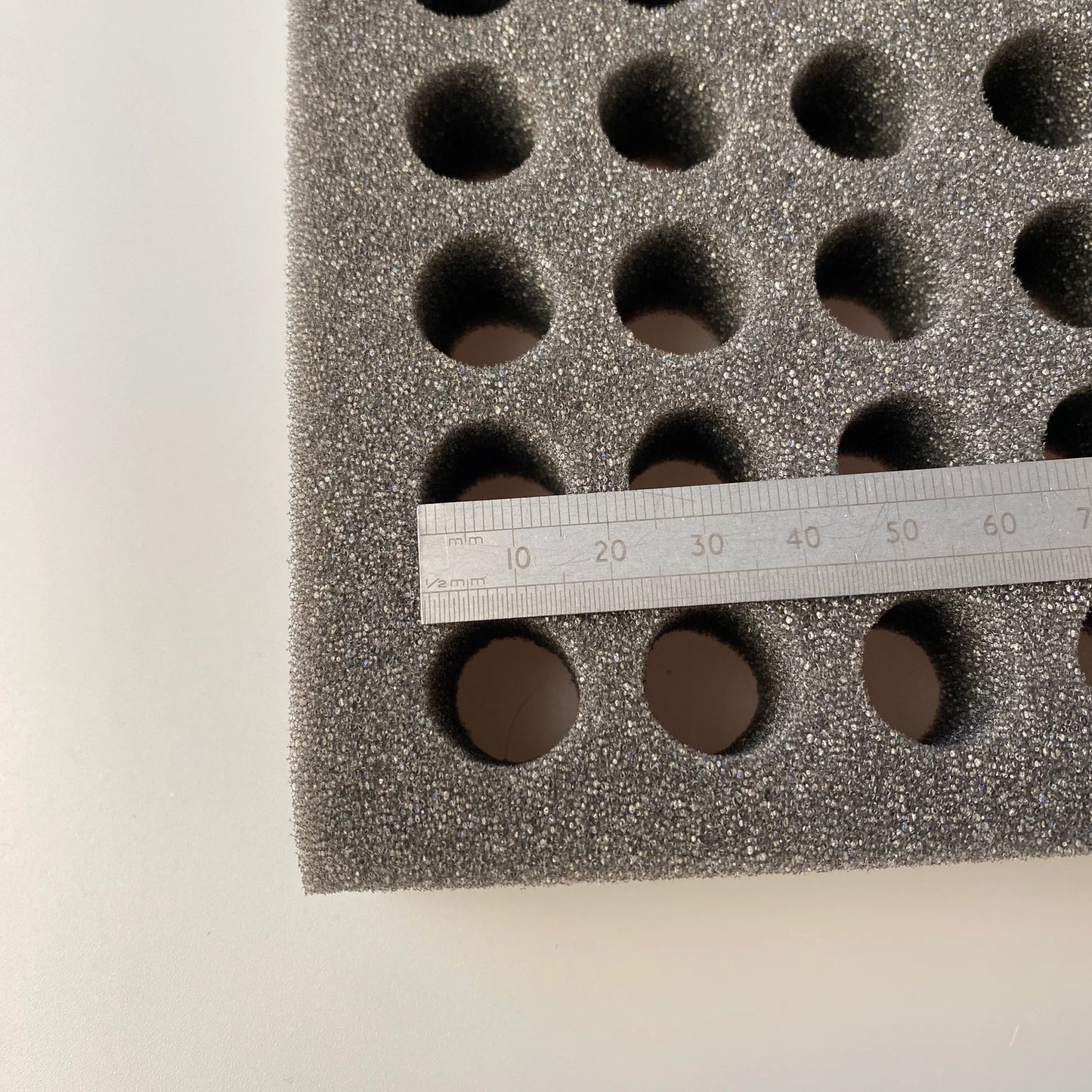 Foam Storage Rack, Ideal for storing 1mm vials or anything else thats 10mm diameter
