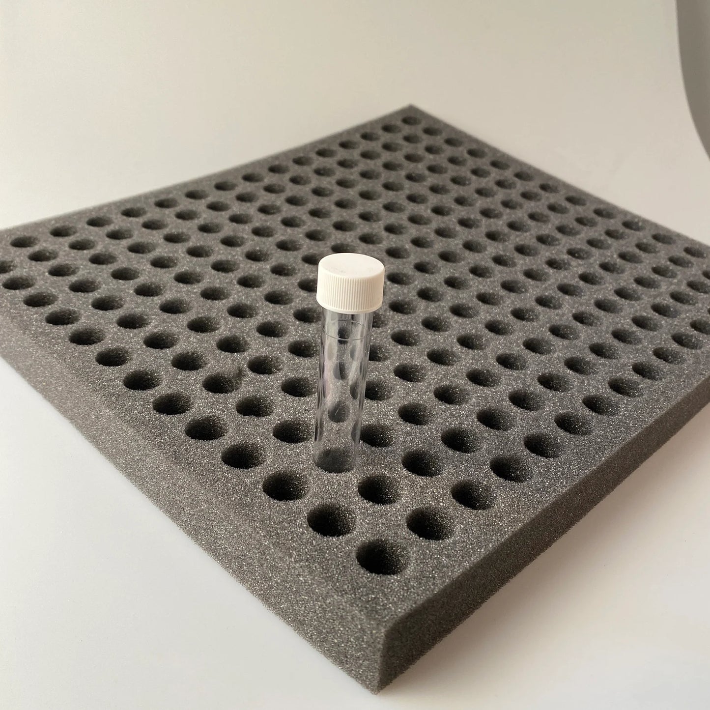 Foam Storage Rack, Ideal for storing tubes & vials or anything else thats 16mm diameter