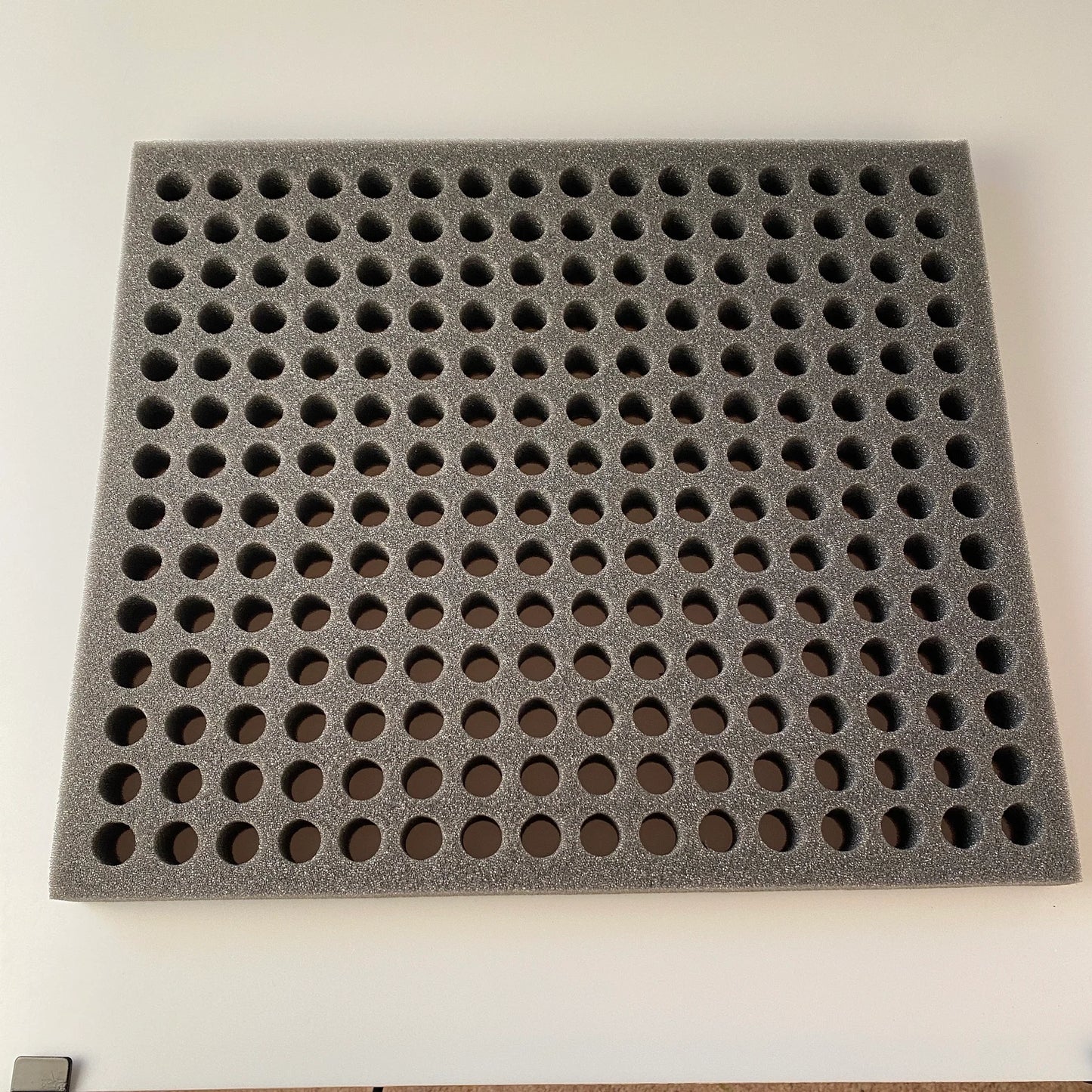 Foam Storage Rack, Ideal for storing tubes & vials or anything else thats 16mm diameter